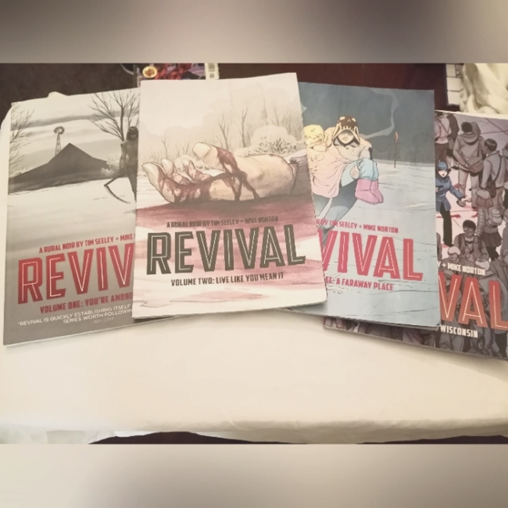 REVIVAL volume 1,2,3&4 books by Tim Seeley